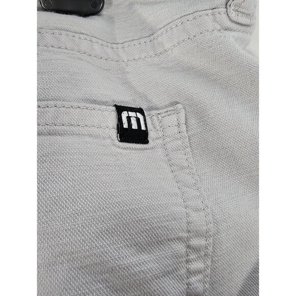 Travis Mathew pants mens size 34 light Gray performance Golf chino - Picture 4 of 6